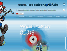 Tablet Screenshot of loeschangriff.de